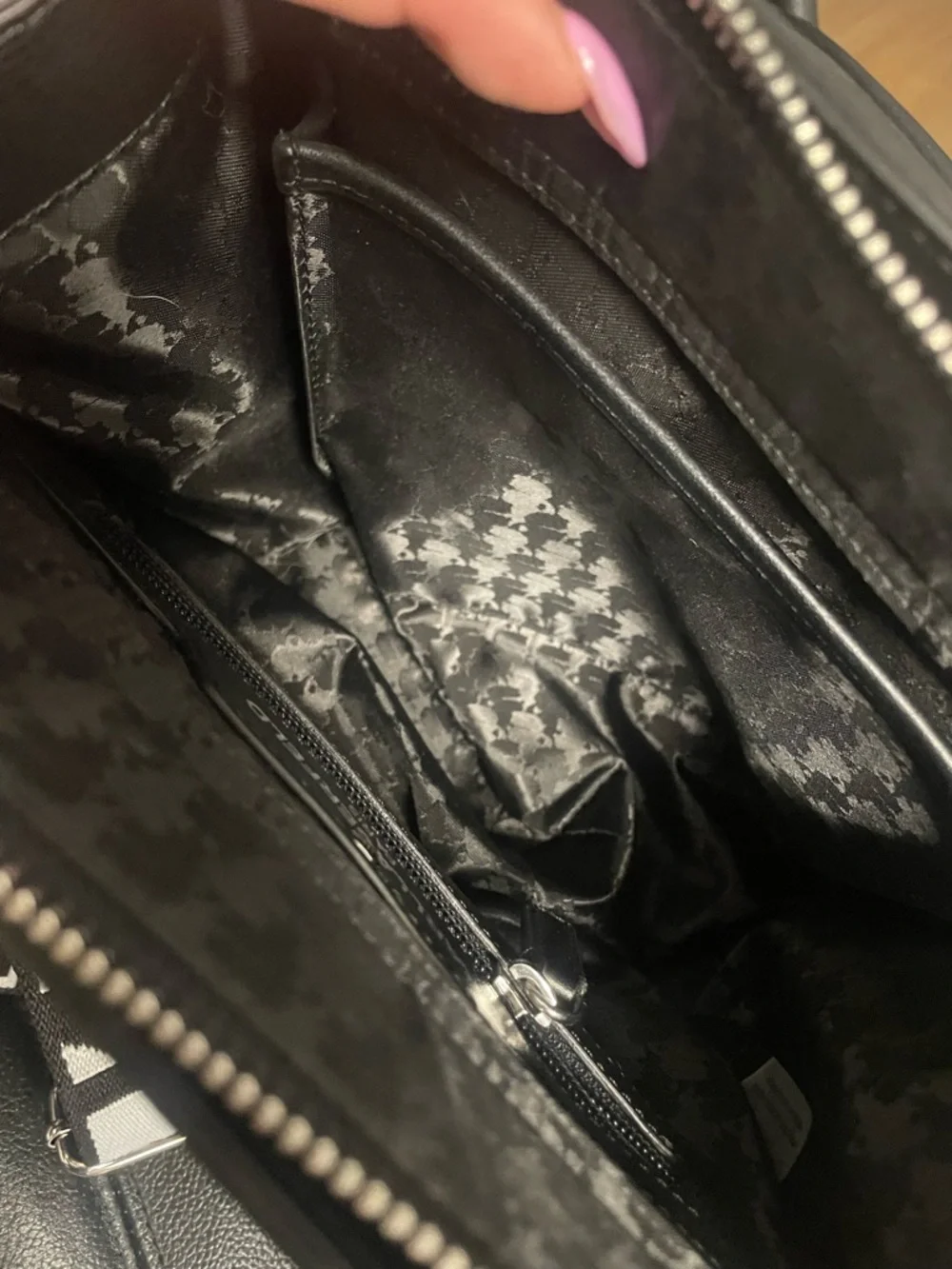 Karl Lagerfeld Paris Maybelle Satchel With Strap.